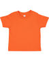 Rabbit Skins Toddler Cotton Jersey T-Shirt RS3301 ORANGE Primary
