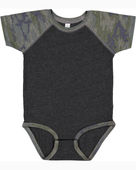 Rabbit Skins Infant Baseball Bodysuit RS4430 VN SMKE/ VN CAMO Primary