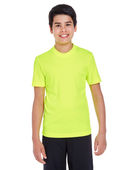 Team 365 Youth Zone Performance T-Shirt TT11Y SAFETY YELLOW Primary