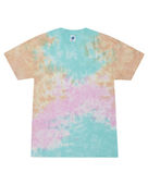 Colortone Tie-Dye Adult 5.4 oz., 100% Cotton T-Shirt CD100 SNOW CONE Primary