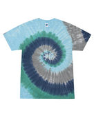 Colortone Tie-Dye Adult 5.4 oz., 100% Cotton T-Shirt CD100 EARTH Primary