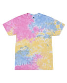 Colortone Tie-Dye Youth 5.4 oz. 100% Cotton T-Shirt CD100Y SHERBET Primary