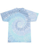 Colortone Tie-Dye Youth 5.4 oz. 100% Cotton T-Shirt CD100Y LAGOON Primary
