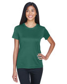 Ultraclub Ladies' Cool & Dry Basic Performance T-Shirt 8620L Forest Green Primary