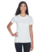 Ultraclub Ladies' Cool & Dry Basic Performance T-Shirt 8620L WHITE Primary