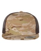 Yupoong Adult 5-Panel Classic Trucker Cap 6006 MULTICAM ARID/ BROWN Primary