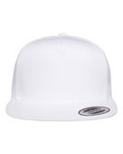 Yupoong Adult 5-Panel Classic Trucker Cap 6006 WHITE Primary