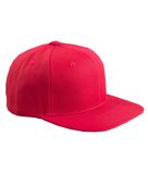 Yupoong Adult 6-Panel Structured Flat Visor Classic Snapback 6089