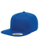 Yupoong Adult 5-Panel Cotton Twill Snapback Cap Y6007 ROYAL Primary