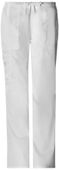 Cherokee Workwear Women Mid Rise Drawstring Cargo Pant 4044P - 28 1/2" Inseam