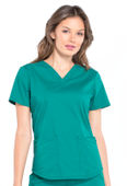 Cherokee Workwear Women V-Neck Top WW665