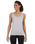 Gildan Ladies' Softstyle 4.5 oz. Fitted Tank G642L RS SPORT GREY Primary