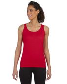 Gildan Ladies' Softstyle 4.5 oz. Fitted Tank G642L CHERRY RED Primary