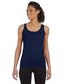 Gildan Ladies' Softstyle 4.5 oz. Fitted Tank G642L NAVY Primary