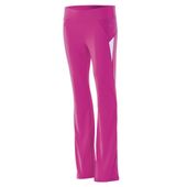 Girls Heather Low-Rise, Stright Leg Pants (Black,Graphite,Navy,Power Pink,Royal,Red)