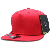 Decky Classic Flat Bill Golf Caps 1041