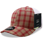 Decky M/C Plaid Hat 6017