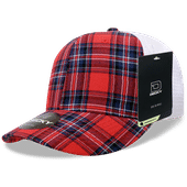 Decky M/C Plaid Hat 6017