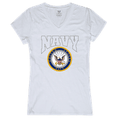 Rapid Dominance Graphic V-Neck Navy Shirt G03-NAV