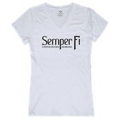 Rapid Dominance Graphic V-Neck Semper Fi Shirt G03-SEM