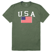 Rapid Dominance Relaxed G. Tee USA & Flag Shirt RS2-789