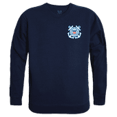 Rapid Dominance Graphic Crewneck USCG Emblem Shirt RS3-CG5