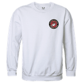Rapid Dominance Graphic Crewneck USMC Emblem Shirt RS3-MCE