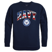 Rapid Dominance Graphic Crewneck Flag Letr Shirt RS3-NA4