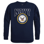 Rapid Dominance Graphic Crewneck Navy Shirt RS3-NAV