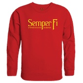 Rapid Dominance Graphic Crewneck Semper Fi Shirt RS3-SEM