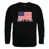 Rapid Dominance Graphic Crewneck Ripple Effect Shirt RS3-U04