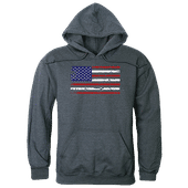 Rapid Dominance Graphic Pullover Us Flag Hoodie RS4-783 HEATHER CHARCOAL Primary