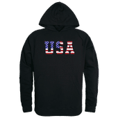 Rapid Dominance Graphic Pullover Flag Text 2 Hoodie RS4-811 BLACK Primary