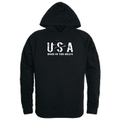 Rapid Dominance Graphic Pullover Hot Brave Hoodie RS4-U03 BLACK Primary
