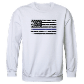 Rapid Dominance Graphic Crewneck Thin Blue Line Shirt TS2-786