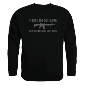 Rapid Dominance Graphic Crewneck Outlawed Shirt TS2-791