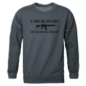 Rapid Dominance Graphic Crewneck Outlawed Shirt TS2-791