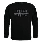 Rapid Dominance Graphic Crewneck I Plead The 2Nd Shirt TS2-794