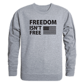 Rapid Dominance Graphic Crewneck Freedom Isn't Shirt TS2-796