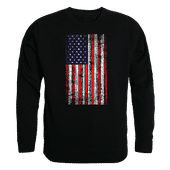 Rapid Dominance Graphic Crewneck Distressed Flag Shirt TS2-800