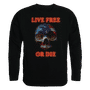Rapid Dominance Graphic Crewneck Live Free Skull Shirt TS2-802