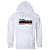 Rapid Dominance Graphic Pullover Thin Red Line Hoodie TS4-785 WHITE Primary