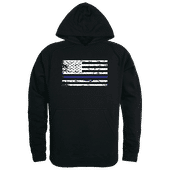 Rapid Dominance Graphic Pullover Thin Blue Line Hoodie TS4-786 BLACK Primary