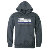 Rapid Dominance Graphic Pullover Thin Blue Line Hoodie TS4-786 HEATHER CHARCOAL Primary
