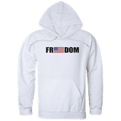 Rapid Dominance Graphic Pullover Freedom Hoodie TS4-787 WHITE Primary