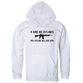 Rapid Dominance Graphic Pullover Outlawed Hoodie TS4-791 WHITE Primary