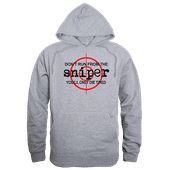 Rapid Dominance Graphic Pullover Sniper Hoodie TS4-797 HEATHER GREY Primary