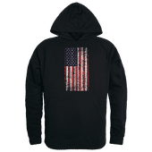 Rapid Dominance Graphic Pullover Distressed Flag Hoodie TS4-800 BLACK Primary