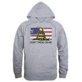 Rapid Dominance Graphic Pullover Flag W/Gadsden Hoodie TS4-807 HEATHER GREY Primary