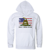 Rapid Dominance Graphic Pullover Flag W/Gadsden Hoodie TS4-807 WHITE Primary